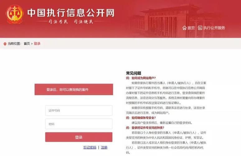 中国执行信息公开网查询指南